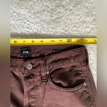 Edwin cai classic straight brown denim jeans size 24 Photo 2