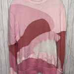 Womens Size M House Of Sunny The Paris Landscape Sweater Pink Size M Photo 0