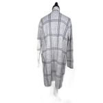 Apt. 9 Apt.‎ 9 cream and gray plaid long cardigan Women's Size Large Photo 1