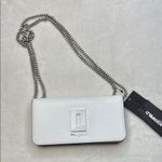 Karl Lagerfeld  Paris Kosette White Shoulder Bag Photo 5