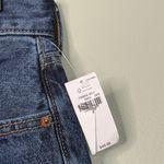 Old Navy NWT Women’s High Rise Slouchy Straight Crop Jeans Blue Distressed 8 Photo 4