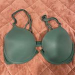 PINK - Victoria's Secret PINK Racer back Green Bra Photo 0