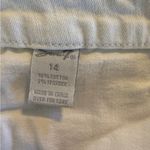 7 For All Mankind White Boot Cut Jeans Women’s Size 14 Photo 6