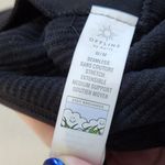 Aerie  AE Seamless Stretch Medium Support Black Sports Bra Ribbed Size Medium M Photo 2