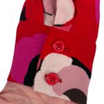 Kate Spade Deco Rose Peplum Blouse Top Floral Long Sleeve Red Size 0 Feminine Photo 10