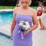 Hazel and Olive  Princess Lavender Maxi Gown Photo 2