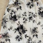 fab'rik  Black/White Floral Keyhole Dress Sz Medium Photo 1