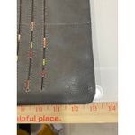 Espe Vegan Leather‎ Cat Floral Crossbody Bag Blue Whimsical Applique Purse Photo 13