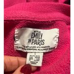 Netflix Pink Emily In Paris Print Sweatshirt Original  Show Memorabilia sz. S Photo 2