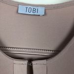 Tobi  Blouse Light Blush Pink Shirt XS Extra Small Photo 1
