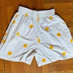 Betty Blue vintage white yellow polka dot shorts bow pocket Size L Photo 0