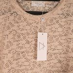 Sage The Label NWT  Cream Blouse Size Medium Photo 4