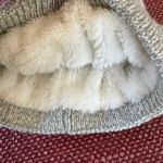 NFL Gray New England Patriots Hat Beanie Pom Pom Photo 1