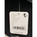 Free People Galaxy Corset Tank Top Size Small Mesh Black Gray Floral Cropped NWT Photo 8