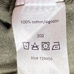 Venus Green Acid Wash Patch Pocket Cotton Utility Jumpsuit Photo 5