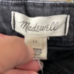 Madewell Women's  Denim Black Button Down Skirt Size 30 GUC #0936-AZ Photo 2