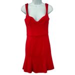Dress the Population  Sammie Cherry Red Mini Sweetheart Sleeveless Dress size S Photo 7