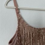 Torrid Rosegold Shimmer Fringe Dress Photo 10