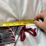 Kona Sol  Womens Large L String Bikini Bottom Floral Maroon Swim Suit Photo 4