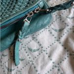 Zadig & Voltaire Woven Leather Shoulder Bag Photo 7