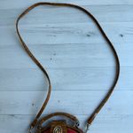 Jackson Vintage  Red Faux Leather Handbag with Crossbody Strap Photo 9