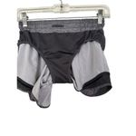 Lululemon Hotty Hot Short Rise 4" Heather Lux Multi Black/Gray Size 4 Gray Photo 8