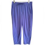 Athleta  Arrival Pant Dark Adonis Blue Purple Ankle Straight Leg Women's‎ size 10 Photo 4