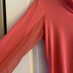 Ibkul Womens Medium Pink Performance Pullover Jacket Golf Tennis Vented Sleeves Photo 2