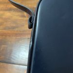 Black vintage shoulder bag with Mirror inside Handbag Photo 5