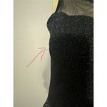 Guess Size Small Black Sparkling Sleeveless Top Peplum Top Blouse New Years Eve Photo 10