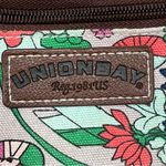 Unionbay Floral Crossbody Bag Fanny pack 3 zippered compartments Photo 1