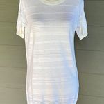 Theory “Hilson” Short Sleeve Linen Blend Top/Sweater Photo 1