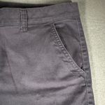 AERO Skinny Ankle Pants Womens 16 Long Navy Casual Chino Stretch Flat Front Blue Photo 6