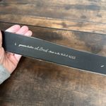 Vintage A. Brod Genuine Leather Wide Patterned Belt Size Large Made in the USA Tan Photo 8