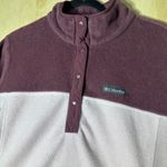 Columbia Benton Springs Half Snap Back Fleece Pullover Sweatshirt Photo 2