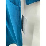 The Vanity Room Knee Length Dress Womens Large Slate Blue 3/4 Sleeve Pockets NEW Photo 2