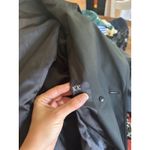 KNOT STANDARD Loro Piana System Black Trench Coat Photo 15