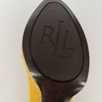 Ralph Lauren Lauren Heels Womens Kailee Platform Pumps Yellow Snake Print 8.5 B Photo 7