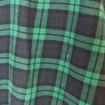 Tommy Hilfiger  Plaid Flannel Half Button-Up Top Photo 1