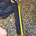 REWASH  Denim Jacket Womens Small Blue Trucker Jean Dark Wash Button Front Photo 3