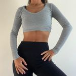 SheIn Grey Crop Top Photo 0