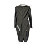 House Of CB  Black Nilda  Long Sleeve Sheer Panel Bodycon Midi Dress new size S Photo 15