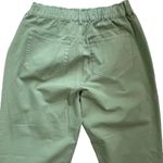 Show Me Your Mumu Womans Green Denim Mom Jeans Size 40 u High Rise Cropped Photo 7