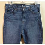 7 For All Mankind Women's Highwaist Slim Kick Flare Crop Jeans Size 32 Photo 1