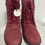 Cobb Hill by Rockport Burgundy Waterproof Leather Boots β Size 7.5(B34) Red Photo 0