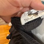 Tsher Black Strapless Smocked Dress – Size Small Photo 3