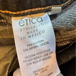 ÉTICA Liv Asymmetric Denim Black Jumpsuit | S Photo 8