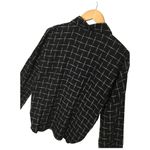 Love, Fire New Love Fire Womens Check Flannel Button Pockets Down Shirt Black S Photo 10