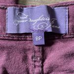 NYDJ Not Your Daughters Jeans  Deep Burgundy Straight Leg Denim Jeans Photo 2