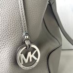 Michael Kors PEARL GRAY/GREY LEATHER PURSE Photo 4